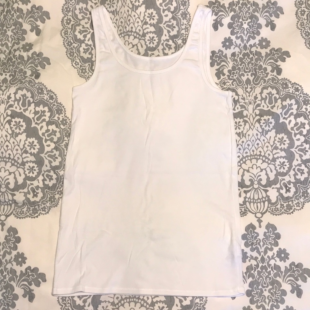 NWOT white tank